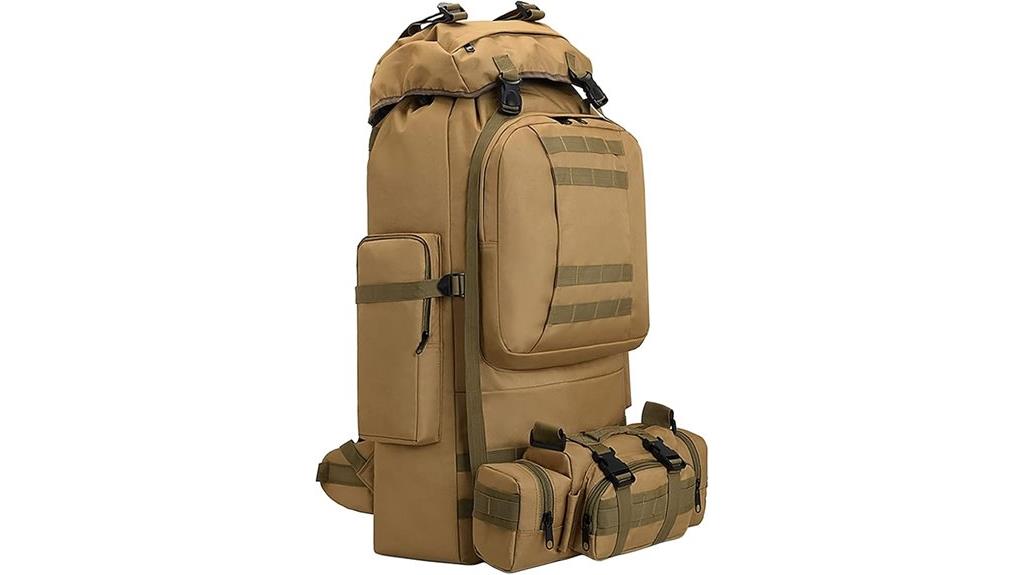 durable molle hiking backpack