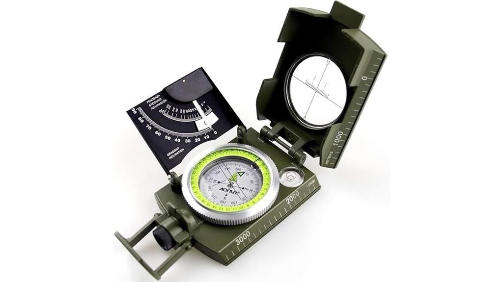 durable waterproof hiking compass