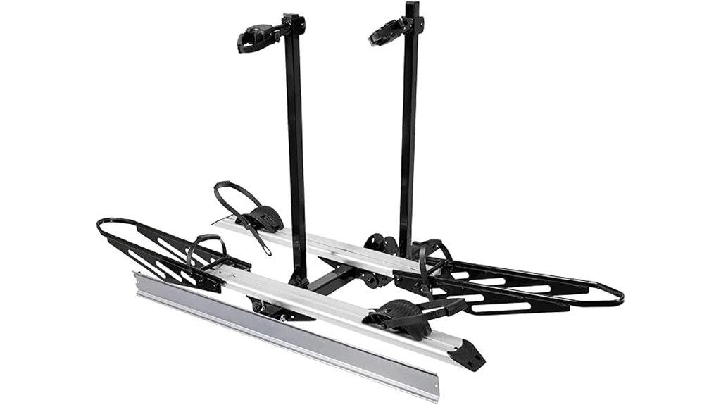 e bike rack with ramp