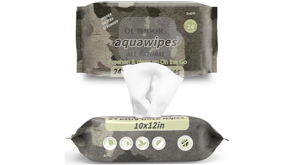 eco friendly camping wipes
