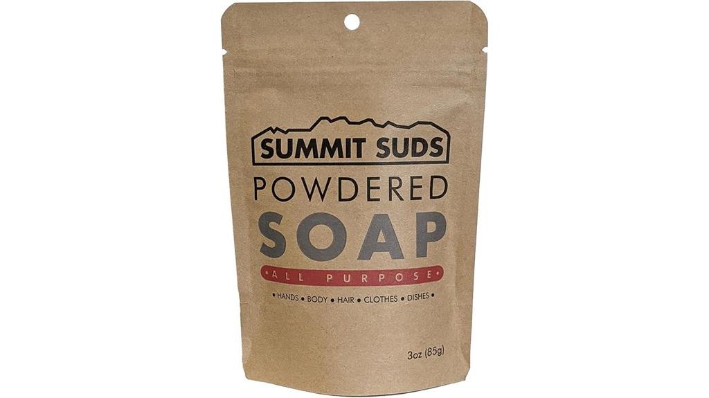 eco friendly soap for adventures