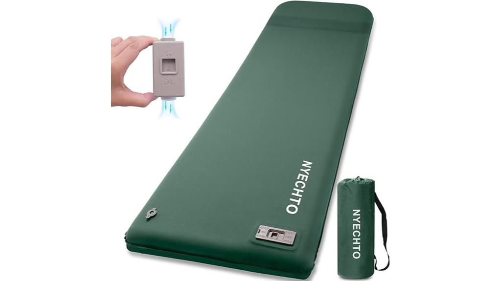 electric pump camping pad