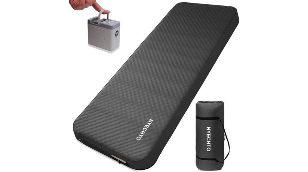 electric pump camping pad