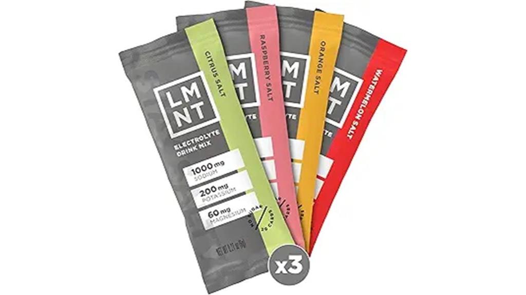electrolyte drink mix variety