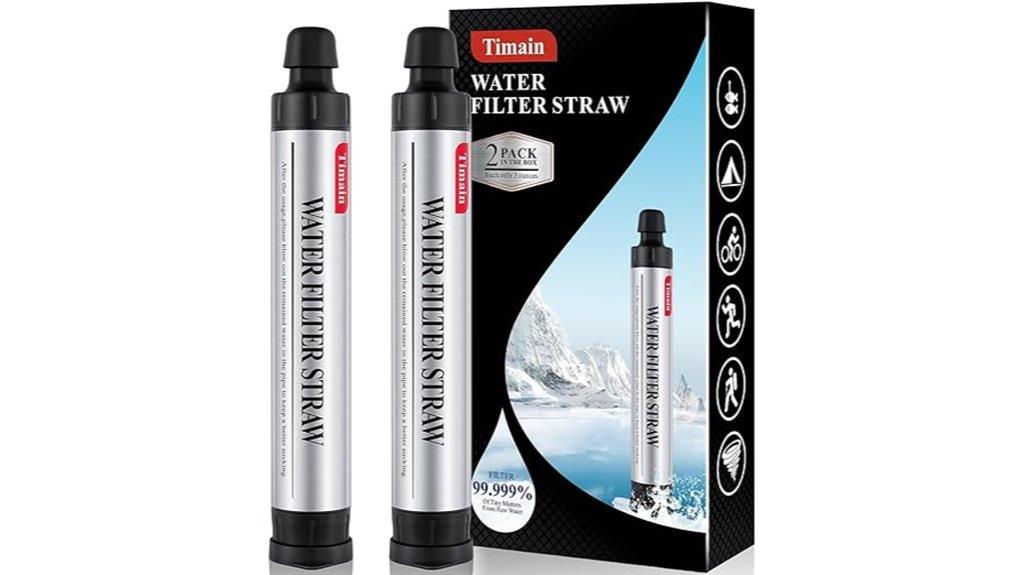 emergency outdoor water filtration