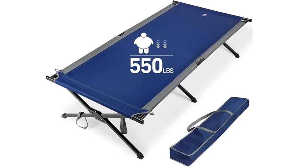 extra wide camping cot