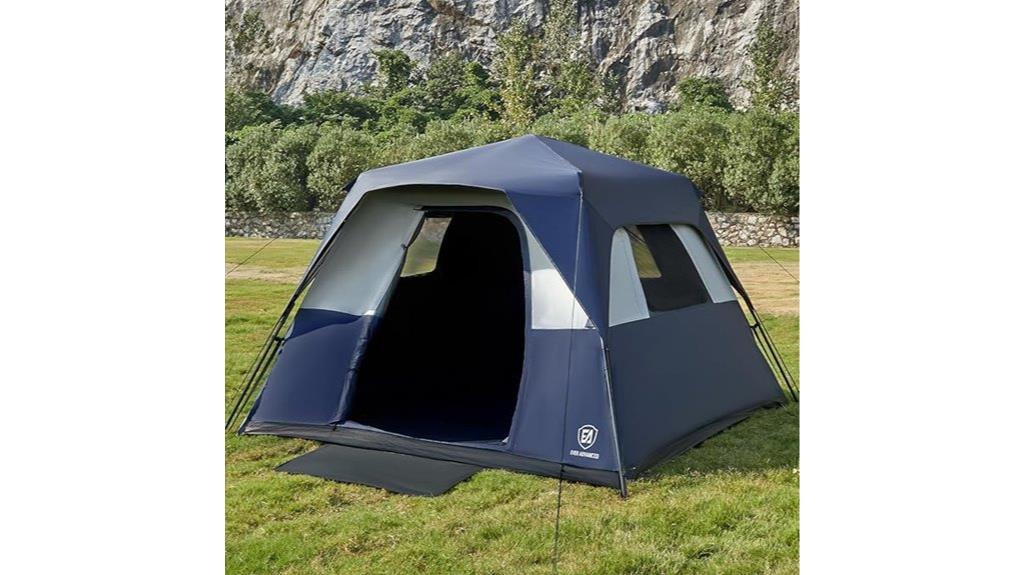 family camping tent blackout