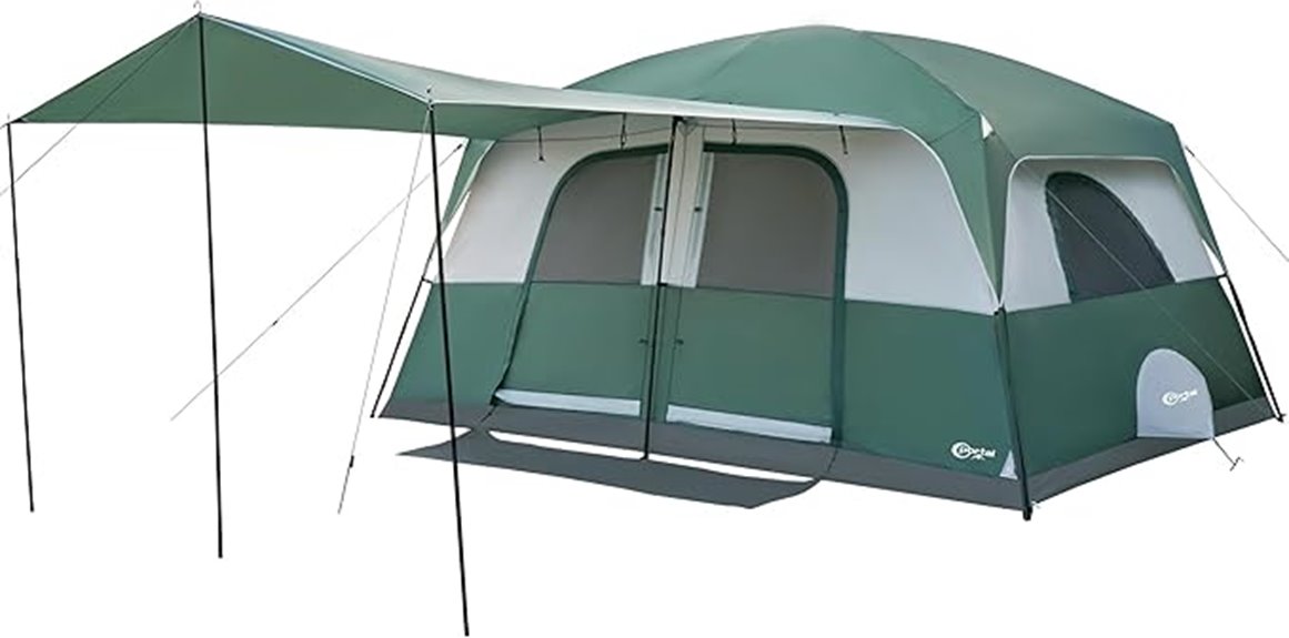 family camping tent option