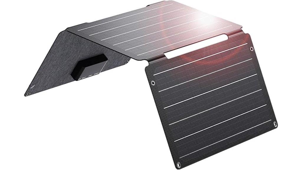 fast charging solar panel