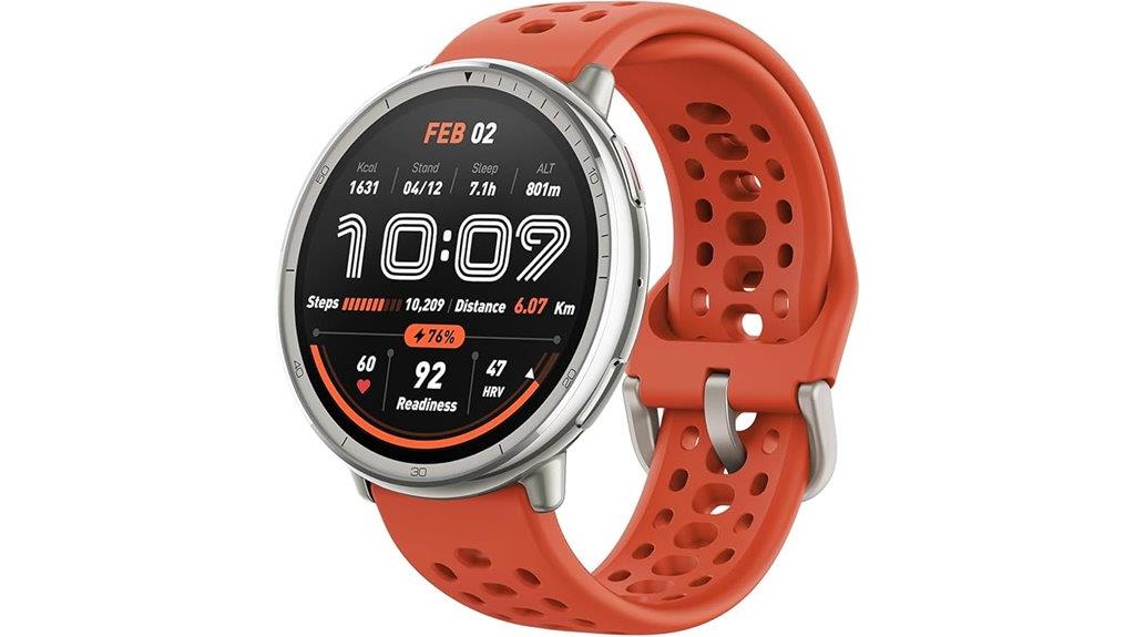 fitness tracking smartwatch features