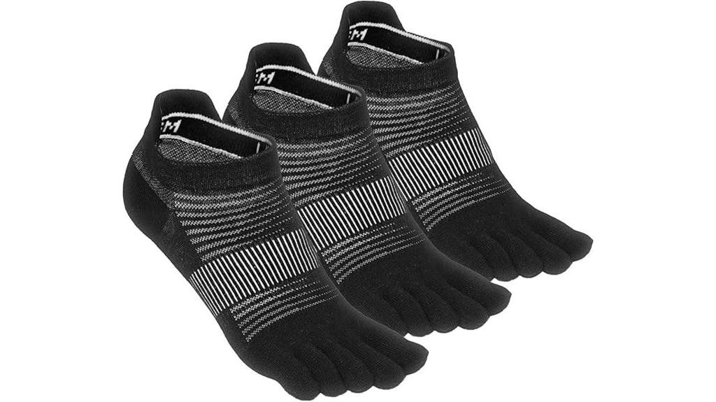 five finger running socks