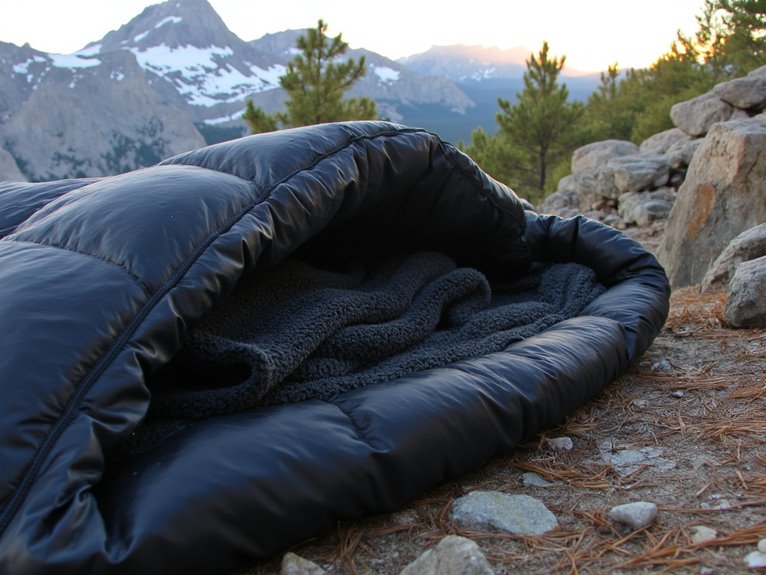 fleece liners enhance sleeping bags