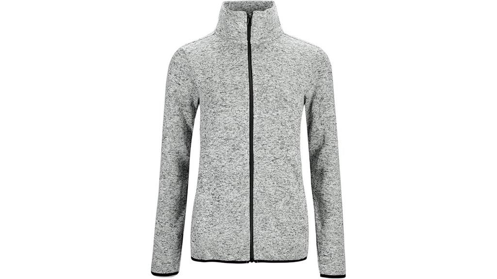 fleece zip up jacket pockets