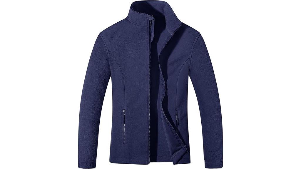 fleece zip up jacket