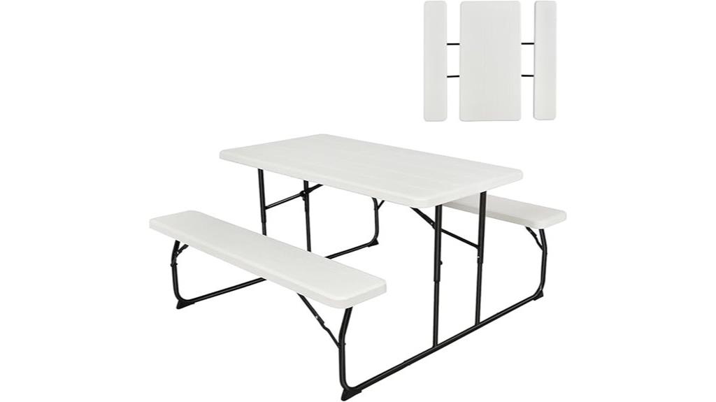 folding picnic table set