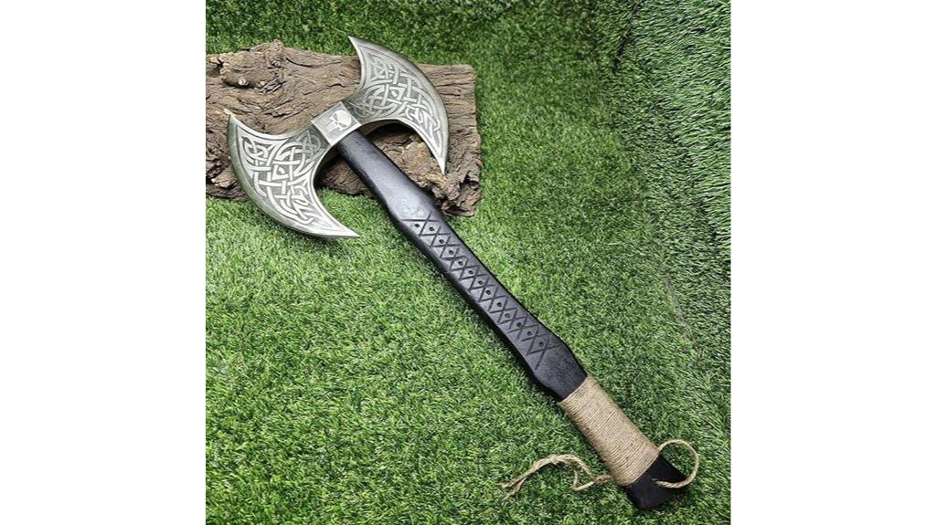 forged carbon steel axe