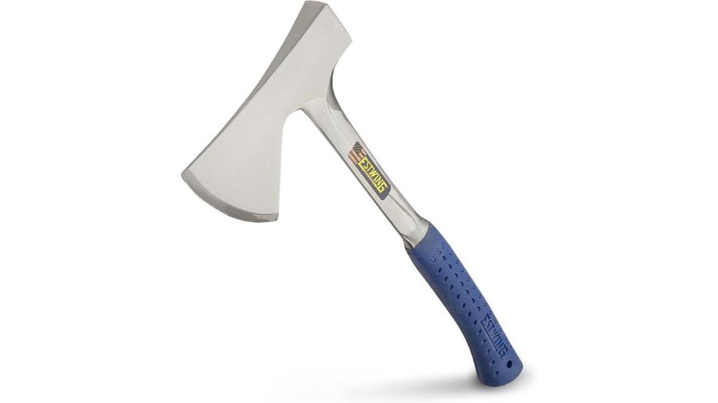 forged steel camping hatchet