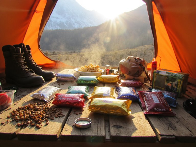 freeze dried foods for hiking