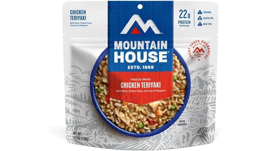 gluten free chicken teriyaki meal