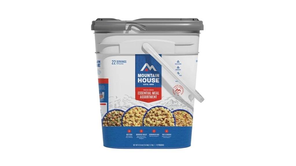 gluten free meal assortment bucket