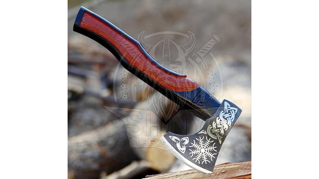 handmade norse axe hatchet