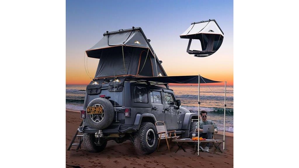 hard shell rooftop tent