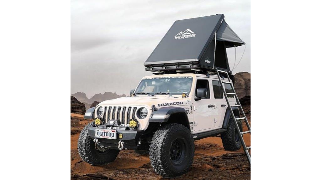 hardshell rooftop camping tent