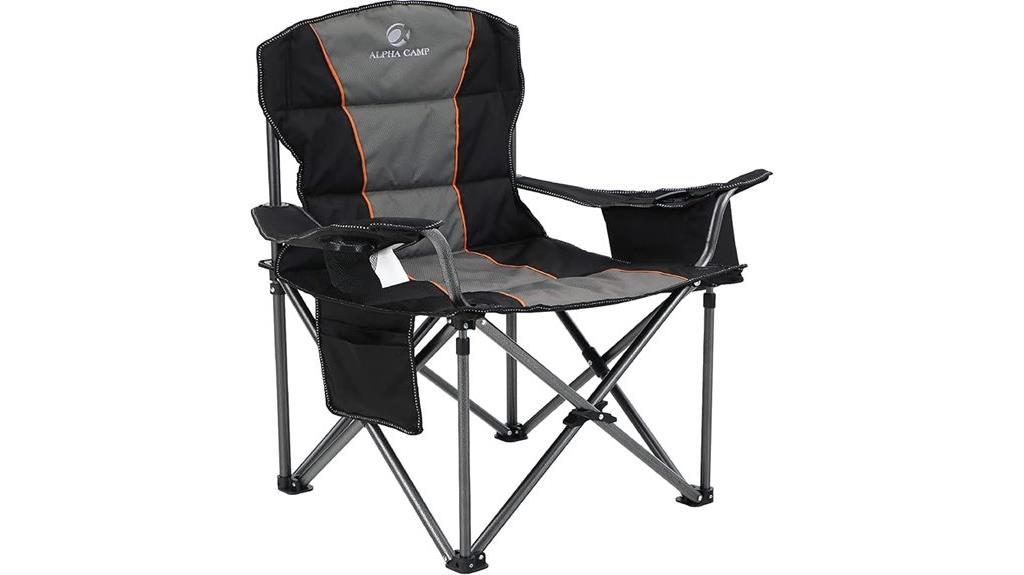 heavy duty camping chair