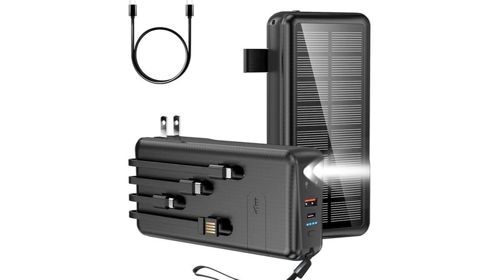 high capacity solar power bank