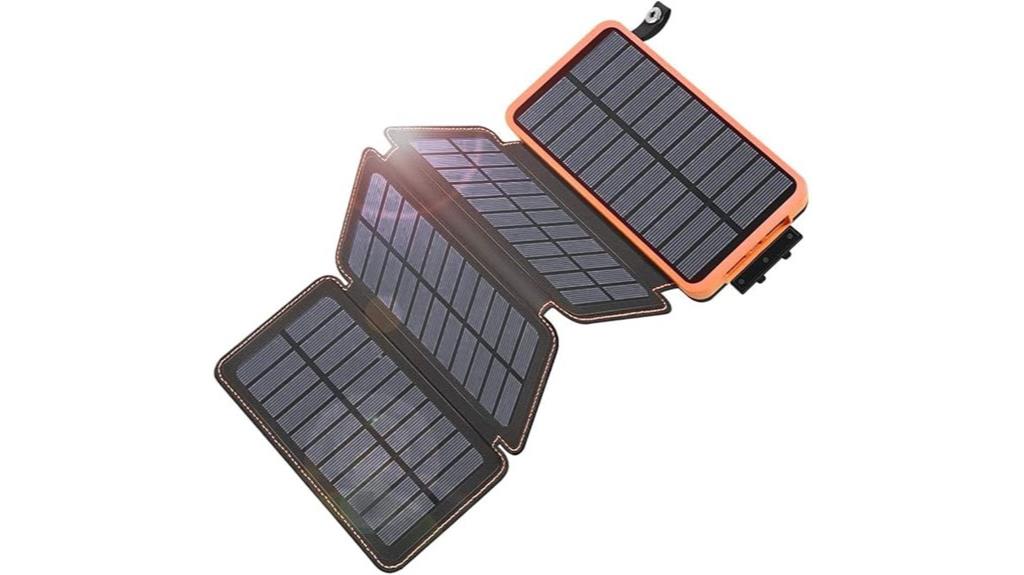 high capacity solar power bank