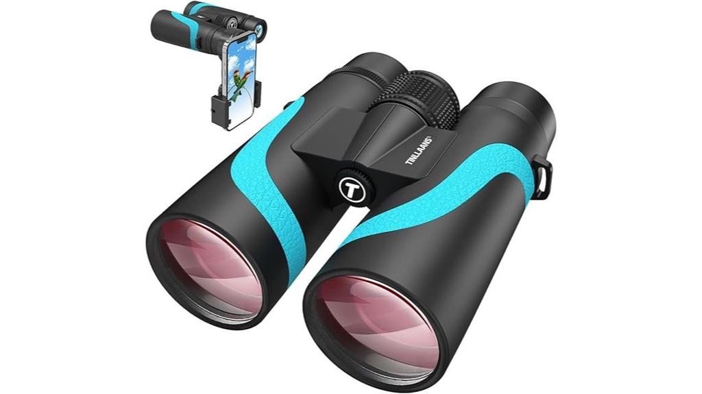 high definition binoculars with adapter