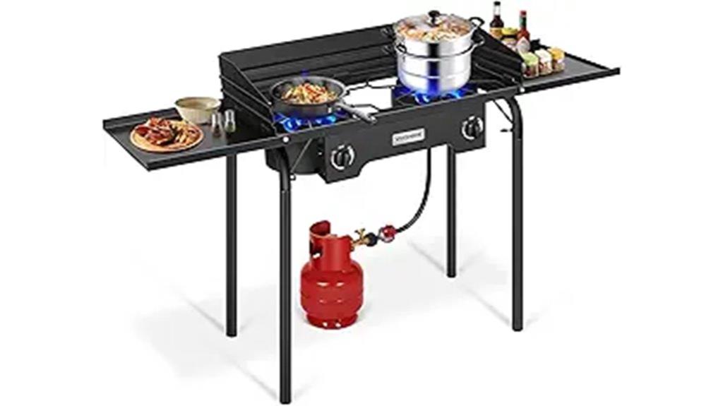 high powered camping propane stove
