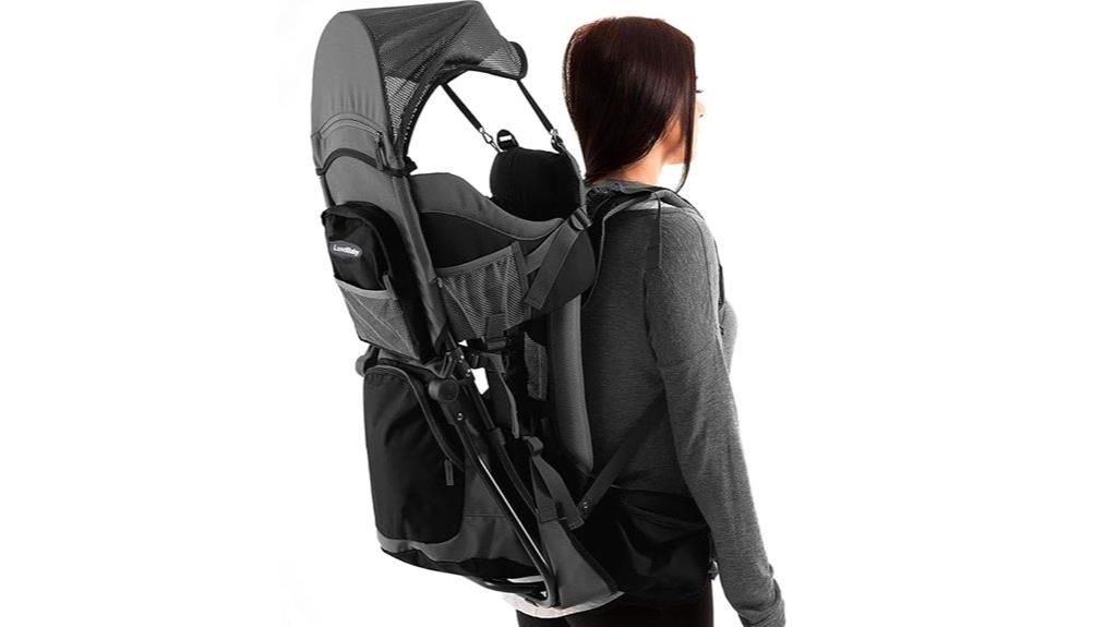 hiking backpack with diaper