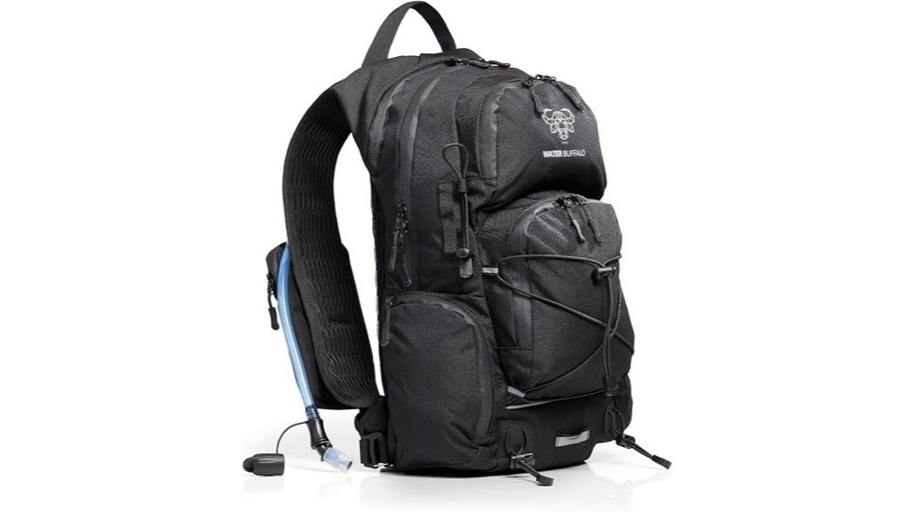 hiking backpack with hydration