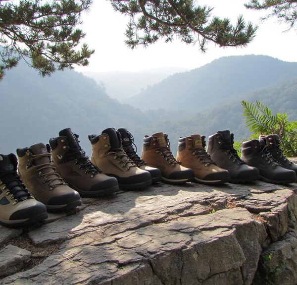 hiking boots for support