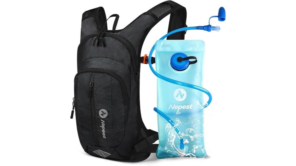 hydration backpack with bladder