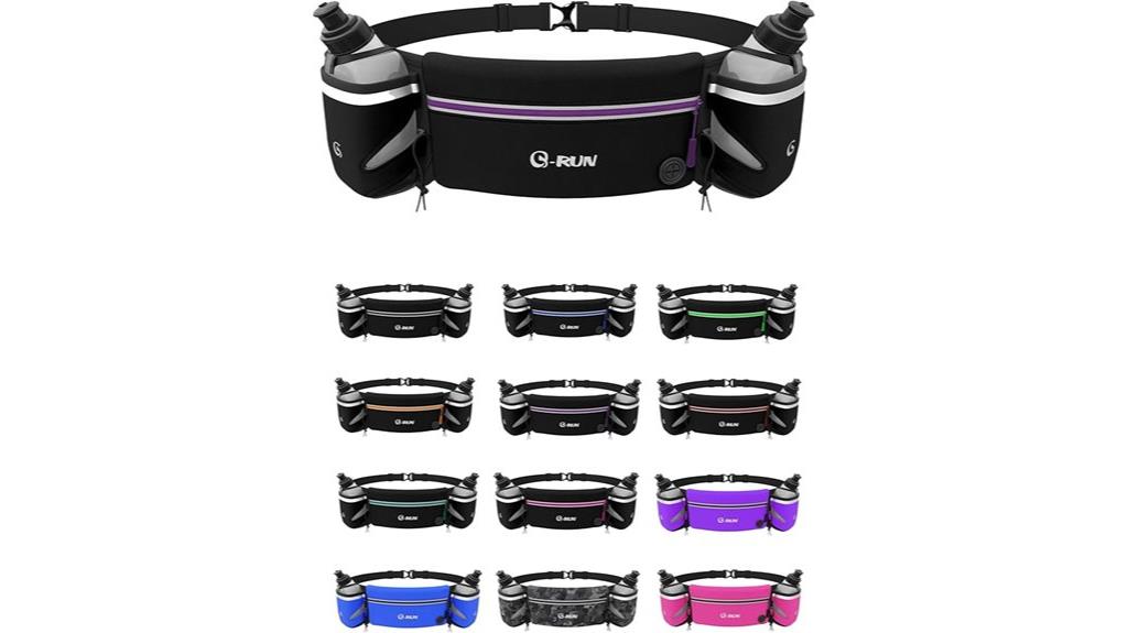 hydration belt with bottles