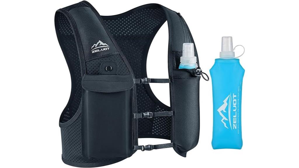 hydration vest with flask