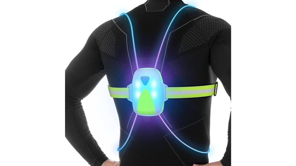 illuminated reflective running gear