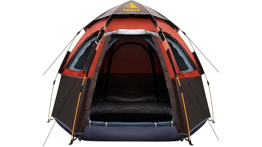 instant setup weatherproof tent