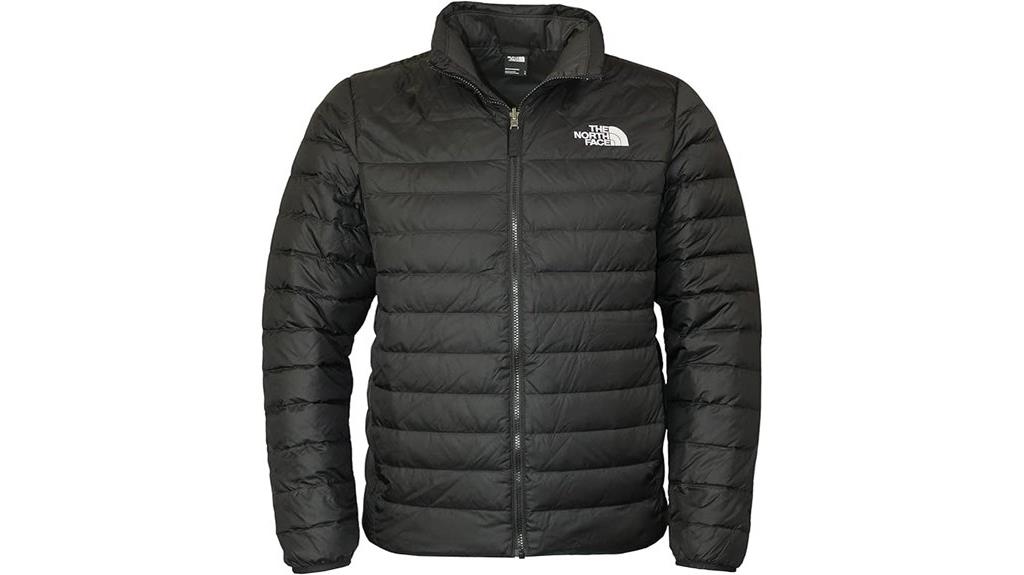 insulated down puffer jacket
