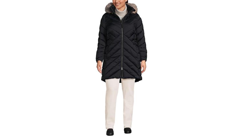 insulated fleece lined coat