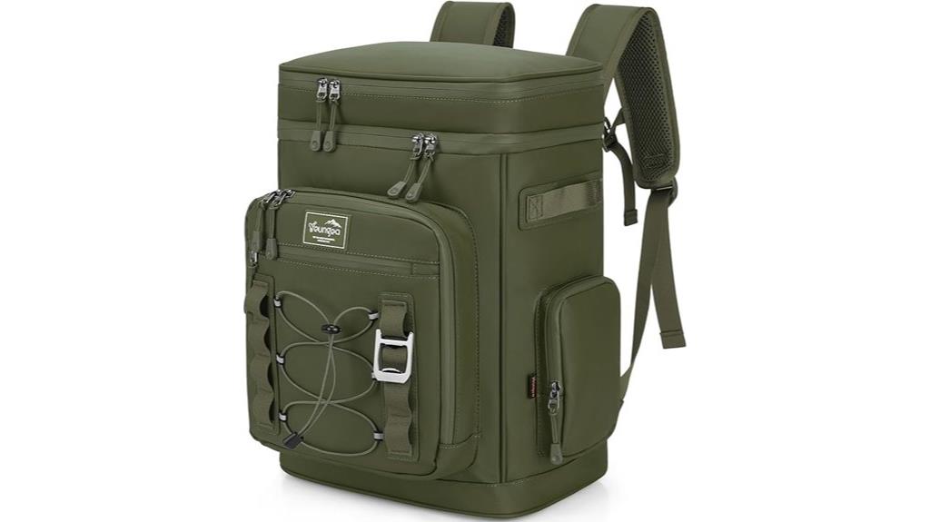 insulated leak proof backpack cooler