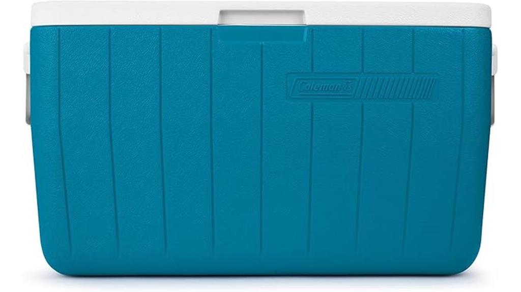 insulated portable cooler 48qt