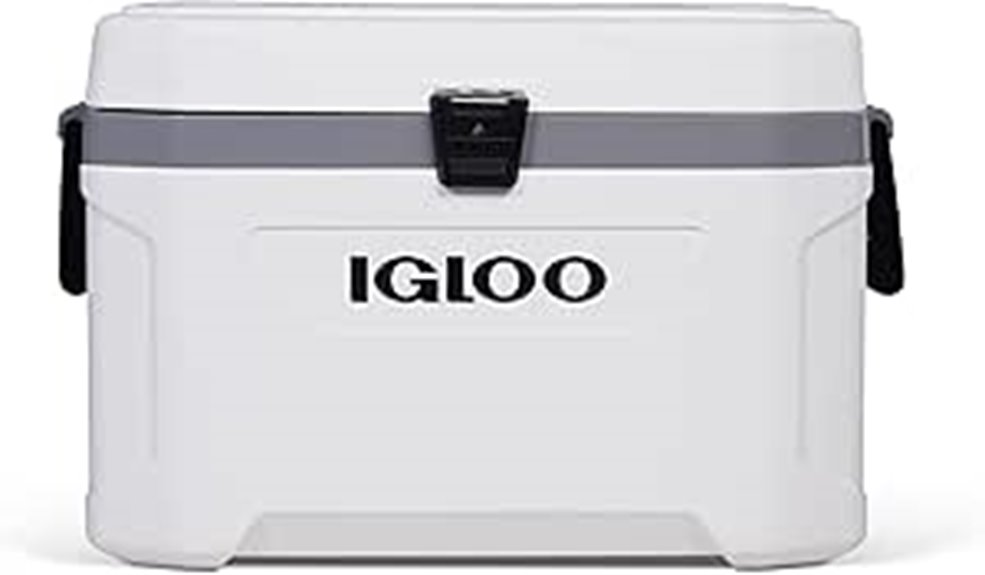 insulated portable hard cooler