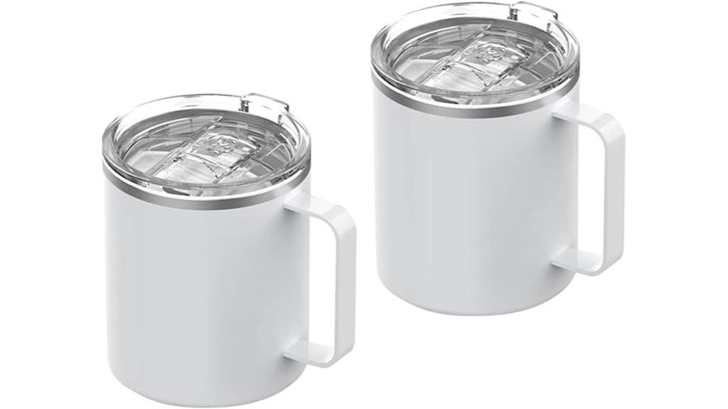 insulated stainless steel mug