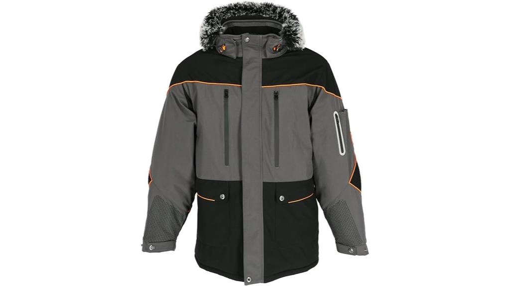 insulated work jacket parka