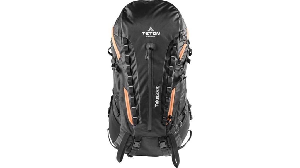 internal frame backpack 44l