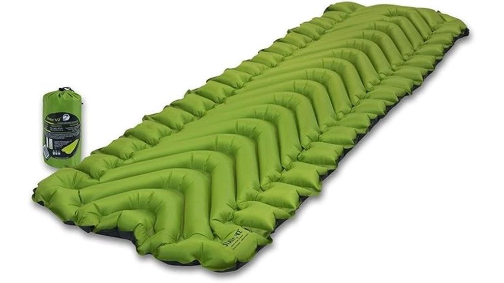 klymit inflatable sleeping pad