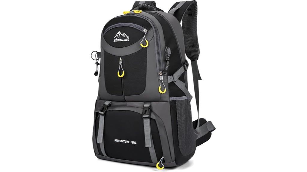 large waterproof hiking backpack